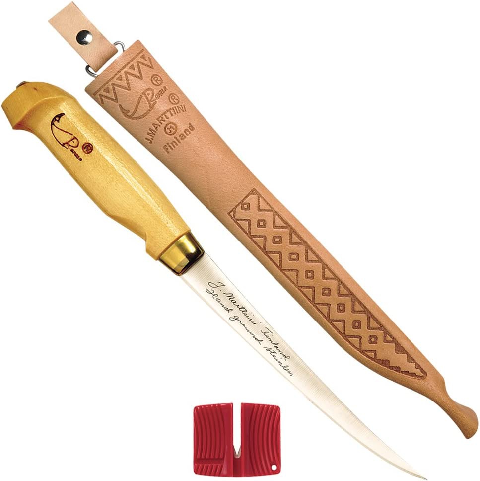 6-Inch Fish'n Fillet Knife with Single Stage Sharpener and Sheath
