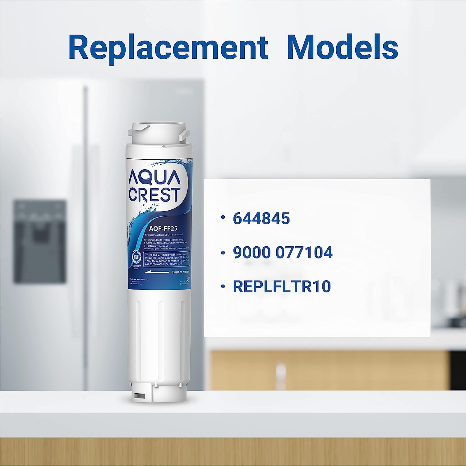 High Quality Refrigerator Water Filter Replacement 9000 077104