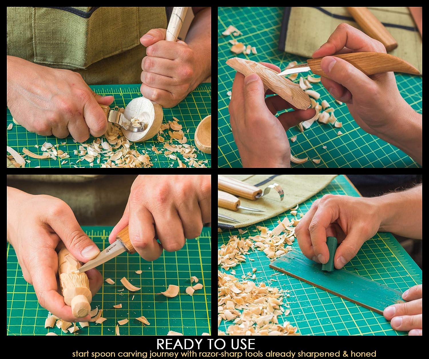 Spoon carving tools on sale starter kit