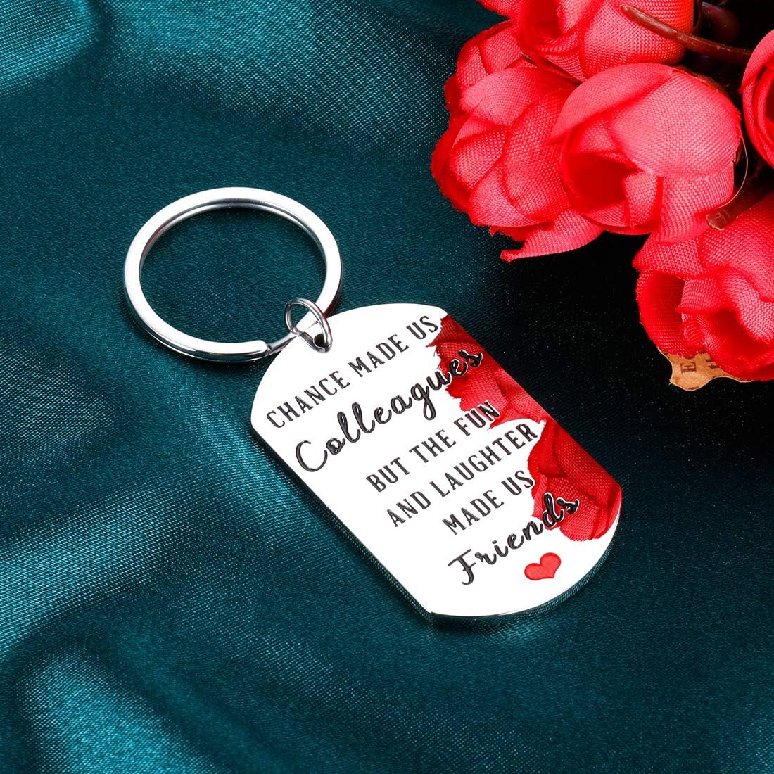 6 Pcs Gifts Keychain Appreciation Keychain Make A Difference Inspirational  Gifts Coworker Leaving G